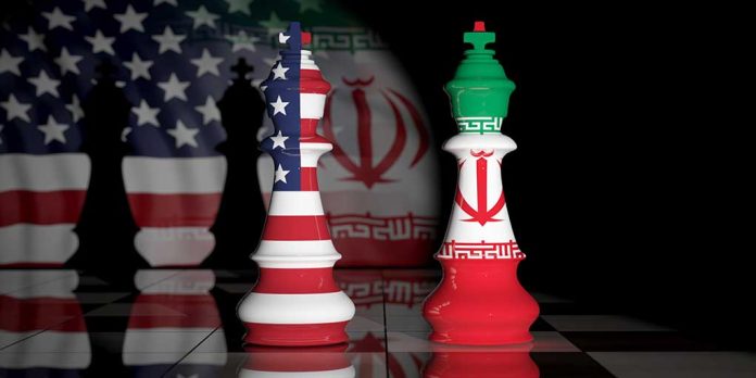 1099946876 featured image Chess pieces with US and Iran flags design
