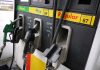 Gas station pumps for diesel plus and regular fuel