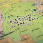 Map showing the Democratic Republic of the Congo