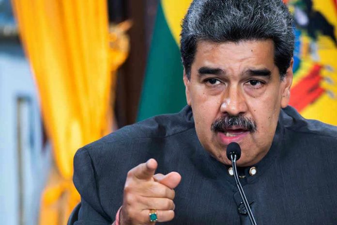 Man speaking passionately and gesturing during a speech.